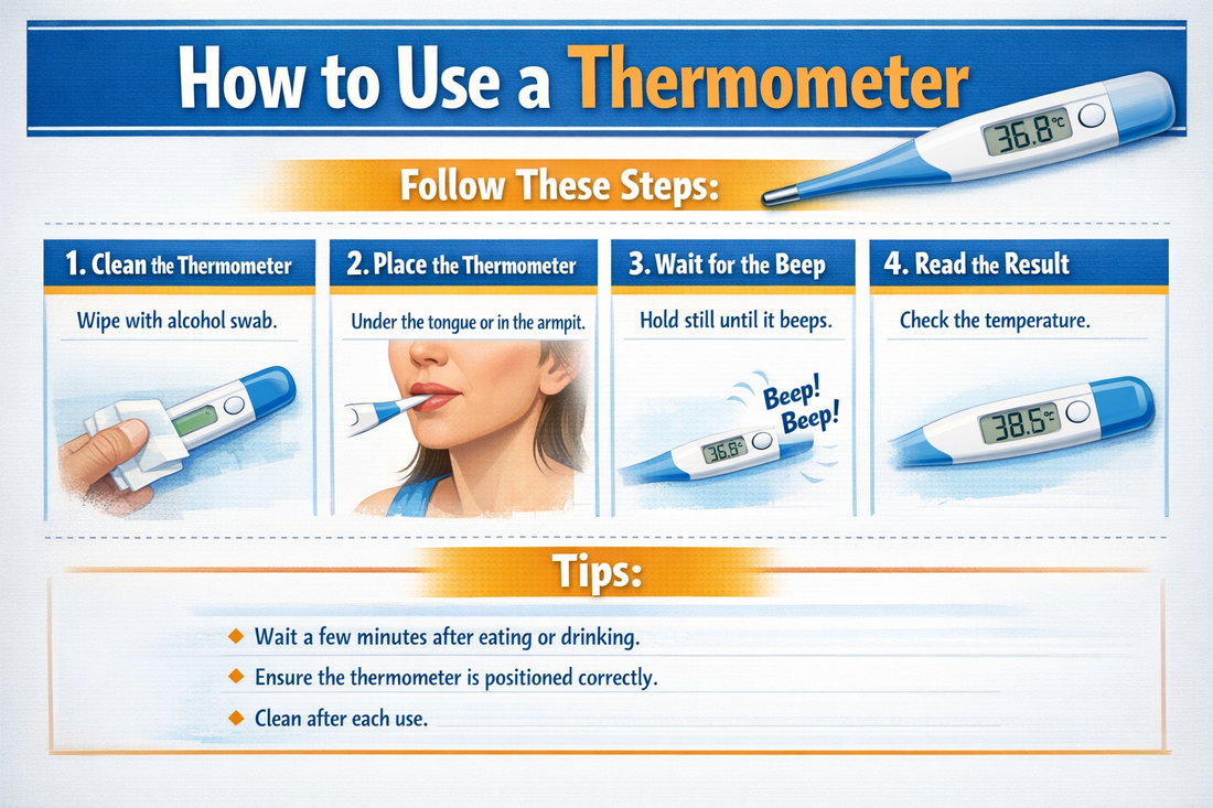 How to Use a Thermometer: A Simple Step-by-Step Guide
