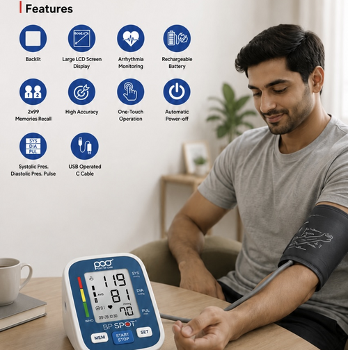 BP Monitor PBM-09 with Rechargeable Battery
