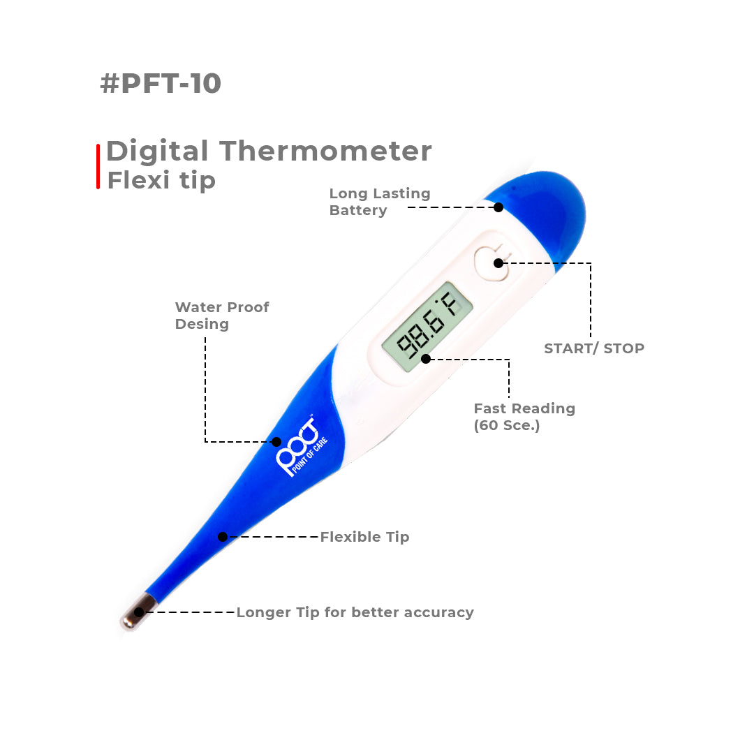 Digital Thermometer Flexi PFT-10