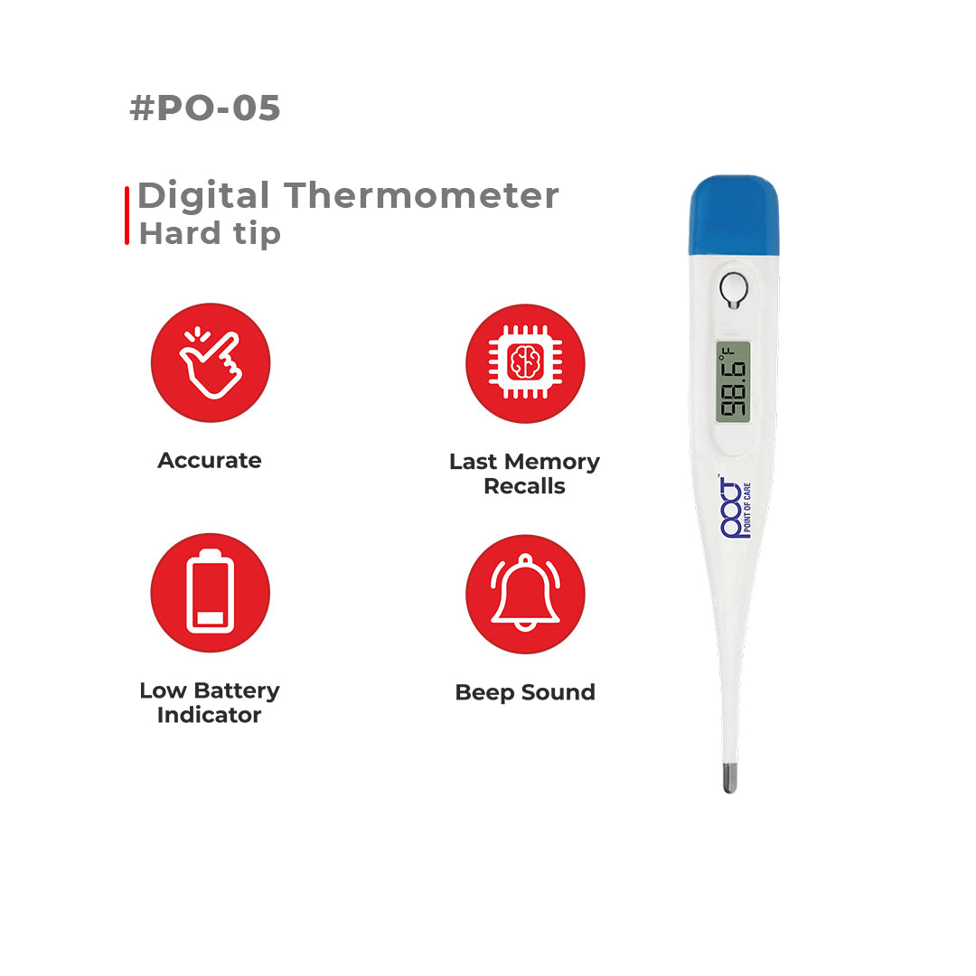 Digital Thermometer Hard Tip PO-05