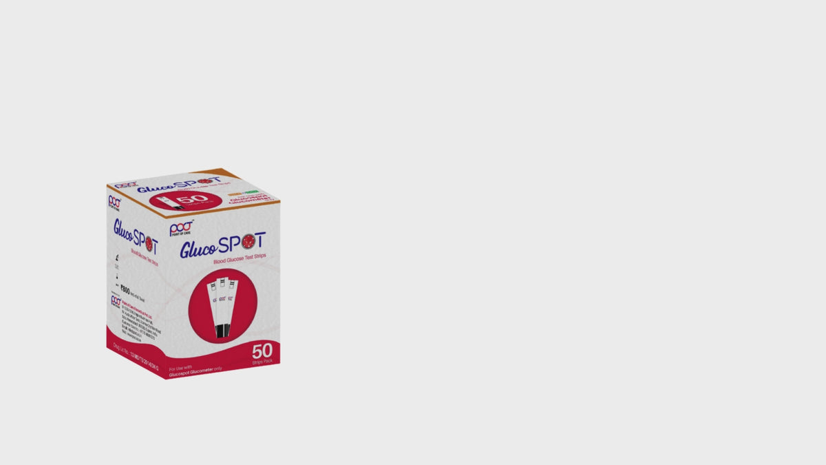 GlucoSpot Blood Glucose Test Strips