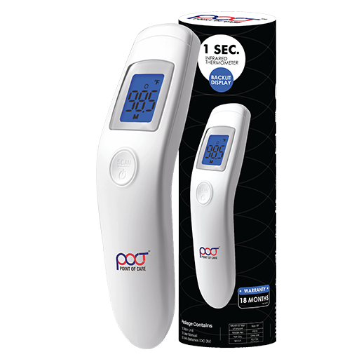 1 Sec Forehead Digital ThermometersWholesaler, Manufacturer & Supplier India